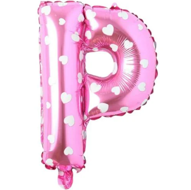 Folyo Balon Pembe P 16 İnç 36 Cm